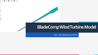 Part 1 BladeComp Structural Modelling of Wind Turbine Blade  How it Works [upl. by Lash639]