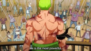 The Worlds Reaction When Zoro Reveals Hes the Second Straw Hat Leader  One Piece [upl. by Almond]