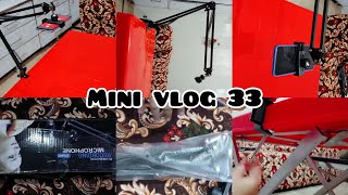 Mini vlog 33Mngwaya kiya r nikla kiya🥲🥲🥲Shopping from daraz Tripod stand [upl. by Notsud]