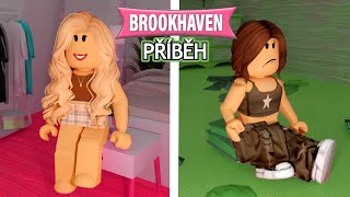 BOHATÁ A CHUDÁ část 1  Roblox Brookhaven PŘÍBĚHY 1 [upl. by Pape]