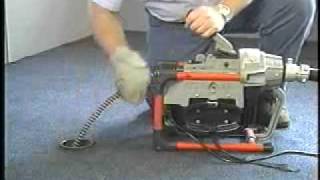 How To Use the RIDGID® K60 Sectional Drain Cleaner [upl. by Siram]