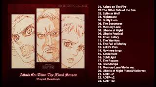 ATTACK ON TITAN SEASON 4 FULL OST [upl. by Ramyaj]