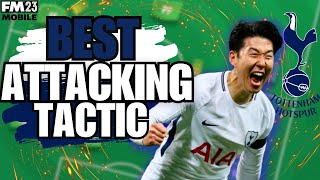 Dominate Your Rivals With Attacking Brilliance  FM23 Mobile Tactic [upl. by Ymereg875]