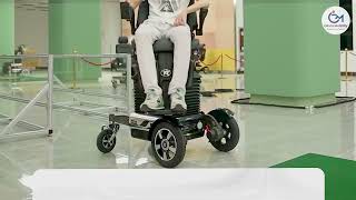 Vertical Lift Assist Standing Electric Wheelchair  MultiFunction  Gilani Mobility [upl. by Alemaj]