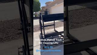 Building a trash bin cleaning trailer Let us help [upl. by Tartan]