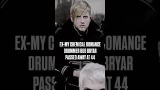 ExMy Chemical Romance Drummer Bob Bryar Dead at 44 mcr mychemicalromance [upl. by Leland]