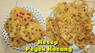 Resep Rempeyek Kacang Tanah enak dan gurih [upl. by Eiduj]