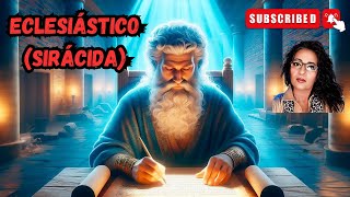 LECTURA DEL LIBRO ECLESIÁSTICO SIRÁCIDA [upl. by Huskey]