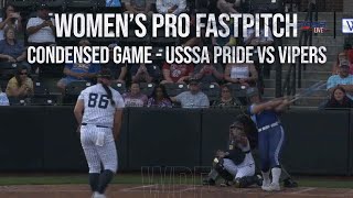 USSSA Pride vs Vipers Womens Pro Fastpitch [upl. by Cinom]