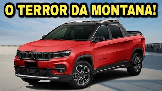 NOVA PICAPE DA JEEP FABRICADA NO BRASIL SERÁ O PESADELO DA TORO E MONTANA [upl. by Eedolem848]