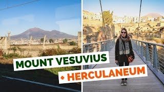 Mount Vesuvius and Herculaneum Day Trip in Naples Italy [upl. by Adnohsad]