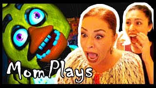 Mom Plays Five Nights At Freddys [upl. by Ysirhc65]