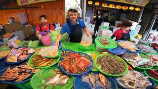 超便宜海白蝦報到 金獅湖 興達港觀光漁港 興達港王中皇 海鮮拍賣 海鮮叫賣哥 叫賣哥 [upl. by Saleme616]