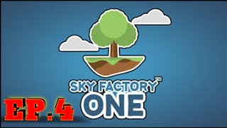 Minecraft SkyFactory One Ep4  Soulsand Farm And Better Storage [upl. by Aerdnek]