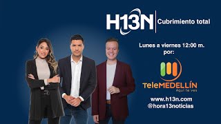 Viernes 12 de julio de 2024  Hora 13 Noticias  Emisión Metropolitana 12 m por Telemedellín [upl. by Asilej]