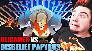 ME ENFRENTO CONTRA DISBELIEF PAPYRUS D  Undertale UNITALE [upl. by Schaumberger]