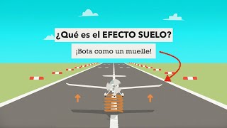 ¿Qué es el efecto suelo  What is ground effect ⏚  1Minute Aviation  One Air [upl. by Flemming]