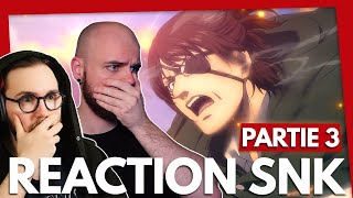 LATTAQUE DES TITANS  SAISON 4 PARTIE 3  REACTIONAVIS  GRANDIOSE [upl. by Nuahsal]