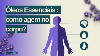 Aromaterapia  Óleos Essenciais Como agem no corpo  Vídeo lX [upl. by Eiboh]