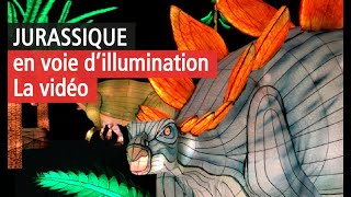 On a visité pour vous Jurassique en voie dillumination au Jardin des Plantes  Vidéo YouTube [upl. by Jemina]