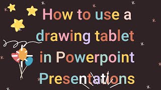 How to use a Pen Tablet in Powerpoint Presentations  VK640  How to install Veikk [upl. by Xylia375]