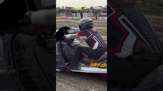 Hay days Minnesota semi finals heavy mod 1000 Haydays snowmobiles grassdrags [upl. by Nebe]