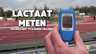 Lactaat meten om efficiënter te kunnen trainen [upl. by Ngo]