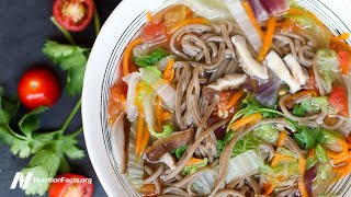 Recipe Soba Noodle Soup [upl. by Golub]