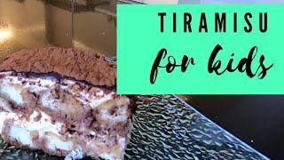 Tiramisu for Kids Recipe [upl. by Anirda590]