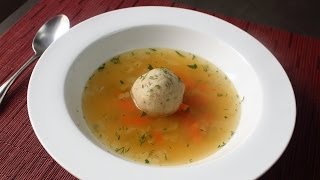 Turkey Matzo Ball Soup  Leftover Turkey Soup Recipe for Thanksgivingukkah [upl. by Sura]