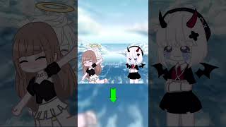 LEFT OR RIGHT ☠☠ gacha gachalife2 gachalife gachameme gachaclub gachaclub2 short [upl. by Ardnusal]