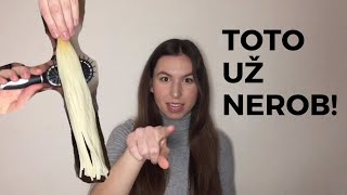 Ako správne umývať vlasy najčastejšie chyby [upl. by Ava525]