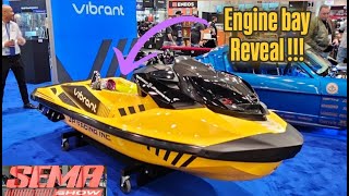 We Made it to SEMA with our TURBO CHARGED Seadoo RXP Engine Bay Revealed [upl. by Akenaj]