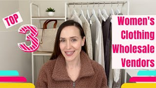 Top 3 Womens Clothing Wholesale Vendors [upl. by Legnaleugim]