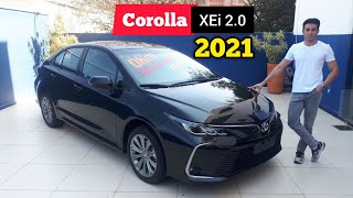 Corolla 2021 versão XEi avaliação e preço [upl. by Abixah139]