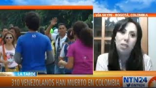 Consideran “preocupantes” reportes de medicina legal sobre la muerte de venezolanos en Colombia [upl. by Erin]