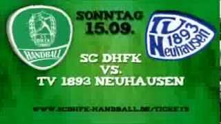 15092013 SC DHfK Leipzig vs TV Neuhausen  Der ErstligaAbsteiger kommt in die ARENA Leipzig [upl. by Aynekal764]