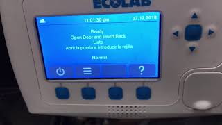 EcoLab Dishwasher Breaks on Camera [upl. by Gladdie824]