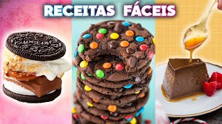 RECEITAS DOCES com POUCOS INGREDIENTES Fácil rápido e gostoso [upl. by Standford854]