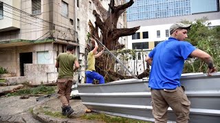 Local Cubans react to earthquake in home country [upl. by Kovacev]