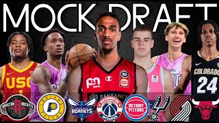 NBA Mock Draft Who Will The Pistons Pick  Pistons Talk Podcast [upl. by Nirrej]