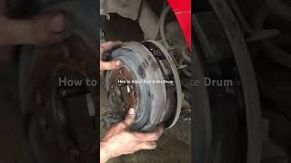 How to adjust Rear Brake Drum [upl. by Doniv869]