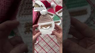 Make a CROCHET Santa Gift Card Holder for Christmas with Ease [upl. by Dlaner]