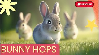 Rabbit Song for baby  Bunny Hops  Cute Rabbit Song  Baby Animals Song  Animal Songs [upl. by Alitta270]