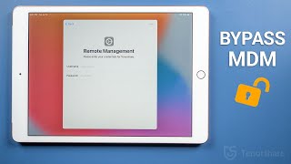 How to Bypass MDM Device Management on iPad [upl. by Noj622]