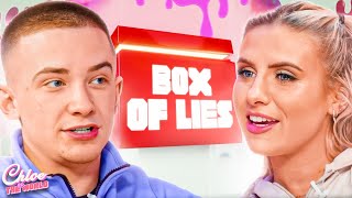 Chloe Burrows and ArrDee Play Box Of Lies [upl. by Ramsdell]