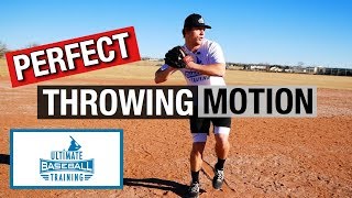 Develop The Perfect Throwing Motion Baseball Throwing Tips [upl. by Aynot]