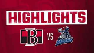 HIGHLIGHTS Belleville Senators vs Manitoba Moose  Jan1024 [upl. by Yejus284]