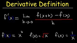 Definition of the Derivative [upl. by Yentruocal]