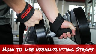 How to Use Weightlifting Straps [upl. by Strepphon310]